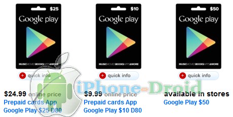 comprar gift card play store com paypal