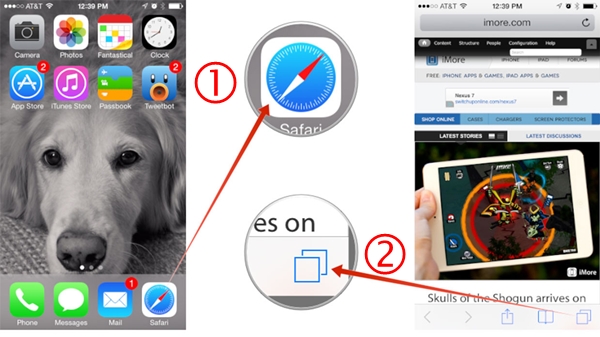 close all your iOS 7 Safari tabs (1)