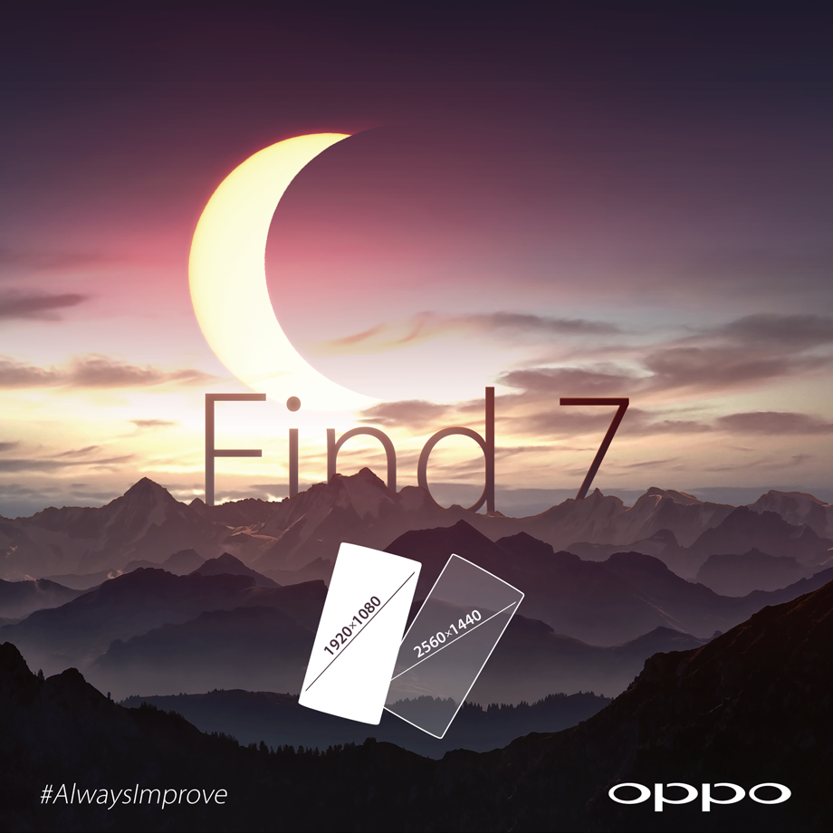 Two models of the Find 7 are coming on March 19