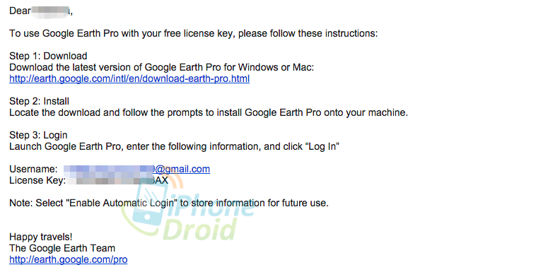 google earth pro for mac 10.7.5