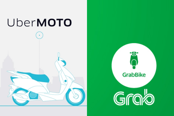 UberMoto and GrabBike