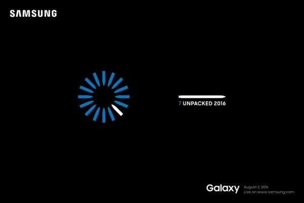 Samsung sends press invitations for August 2, Galaxy Note Unpacked event