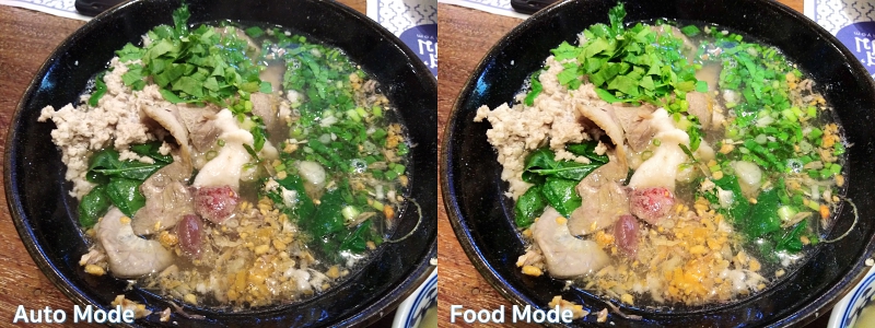 Honor 7C Review Food Mode