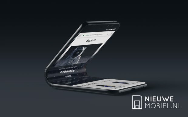 Samsung Galaxy F Foldable phone