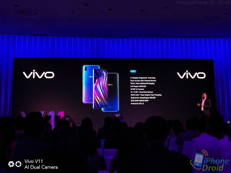 Vivo V11 and Vivo V11i Official Launched in Thailand