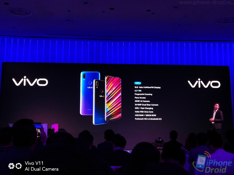 Vivo V11 and Vivo V11i Official Launched in Thailand