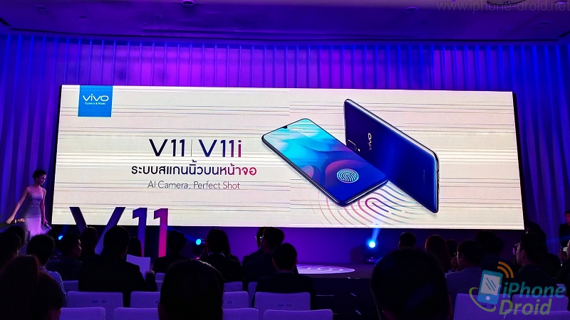 Vivo V11 and Vivo V11i Official Launched in Thailand