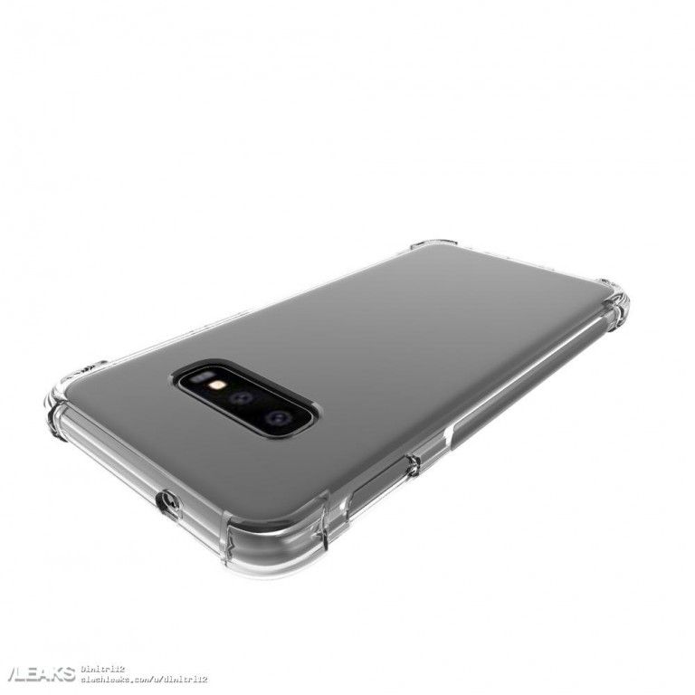 Budget Galaxy S10 pictured with a case, flat screen design confirmed