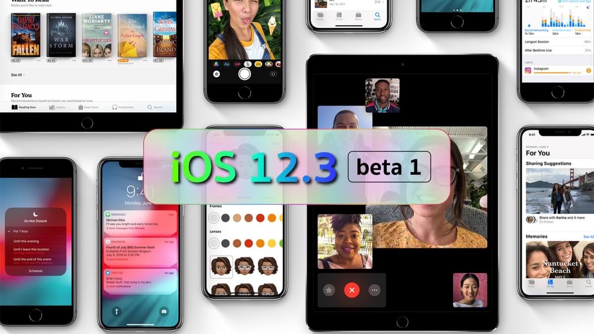 iOS 12.3 beta 1