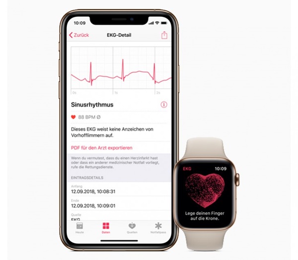 watchOS 5.2 brings ECG app