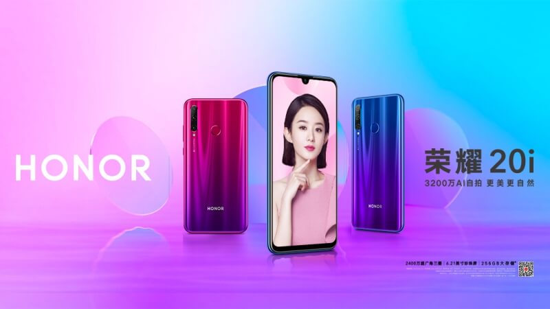 Honor 20i arrives with 32 MP selfie camera