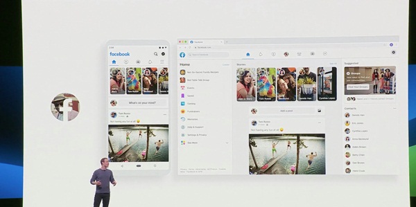 Facebook shows off major redesign coming to iOS and desktop