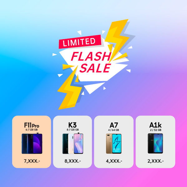 OPPO 11.11 Flash Sale 2019