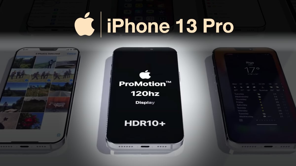 iPhone 13 Pro 120Hz ProMotion Display