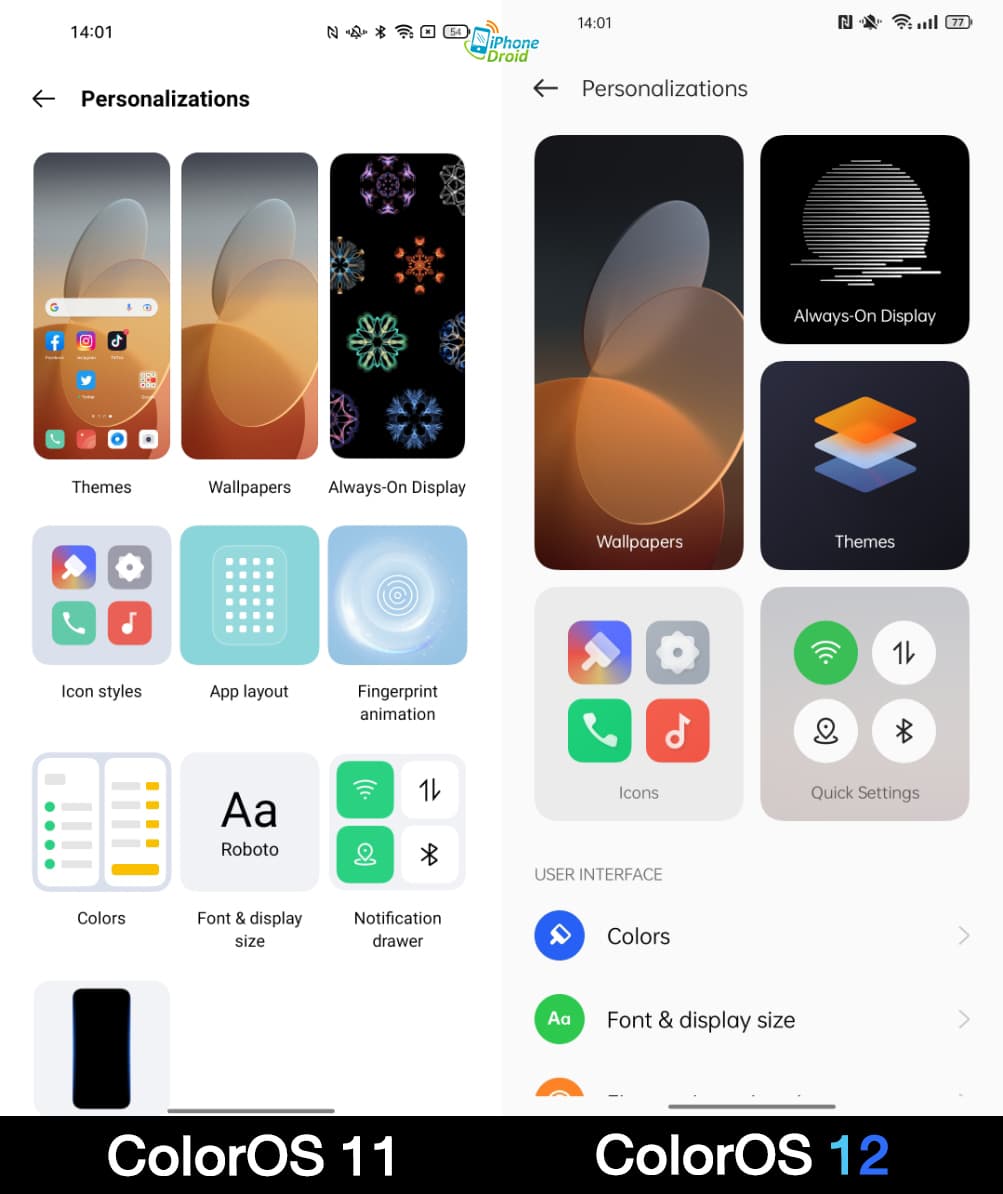 พรีวิว ColorOS 12
