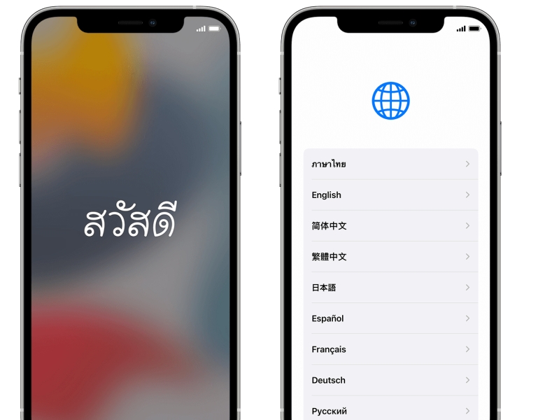 iPhone เครื่องใหม่