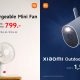 Xiaomi Outdoor Camera AW300 and Rechargeable Mini Fan