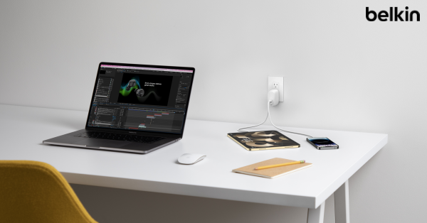 Introducing the Belkin BoostCharge Pro Dual USB-C Wall Charger with PD PPS 60W: Fast Charging with Sustainable Packaging