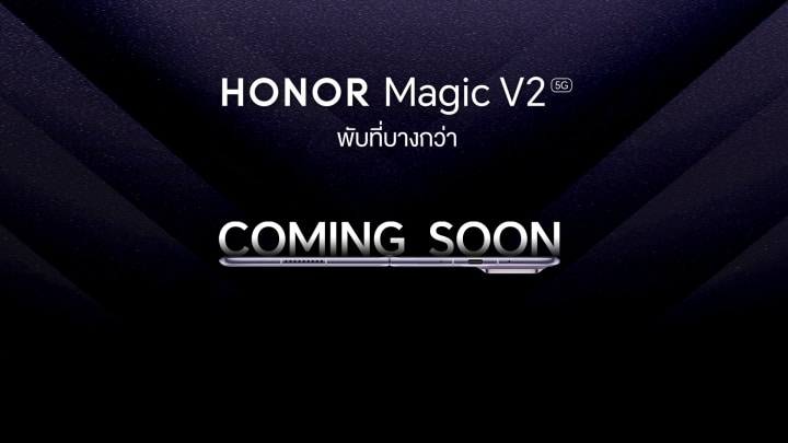 HONOR Magic V2 launches in Thailand on February 7