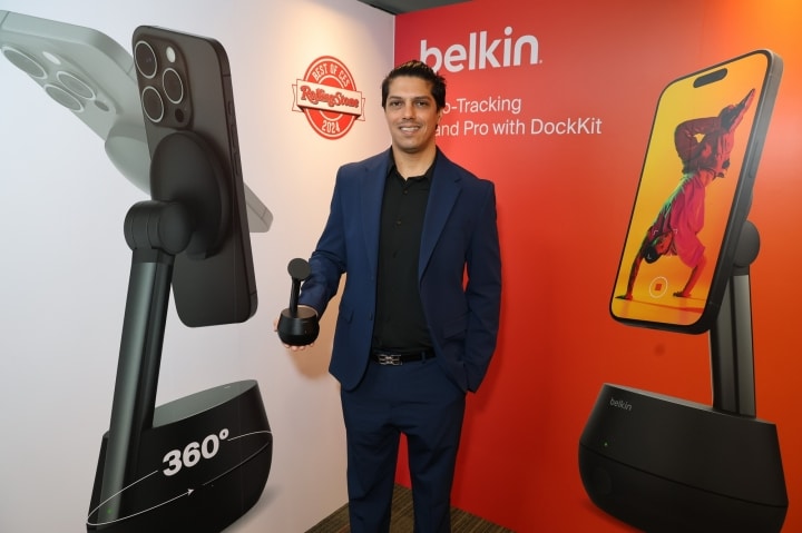 Belkin launches Auto-Tracking Stand Pro with 360º rotating DockKit technology