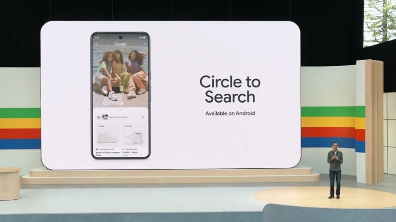 2. Circle to Search บนมือถือ Android