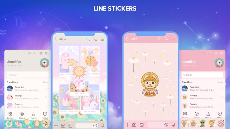 Make a wish LINE THEME