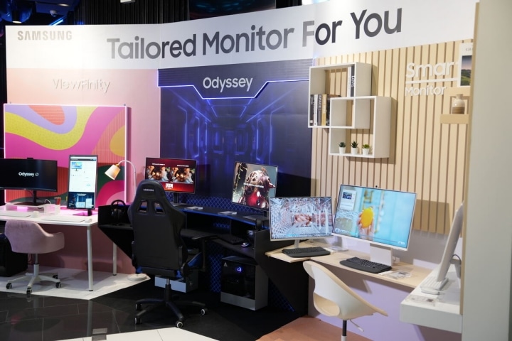 Samsung launches 3 new monitor series Odyssey, Smart Monitor M8 and ViewFinity