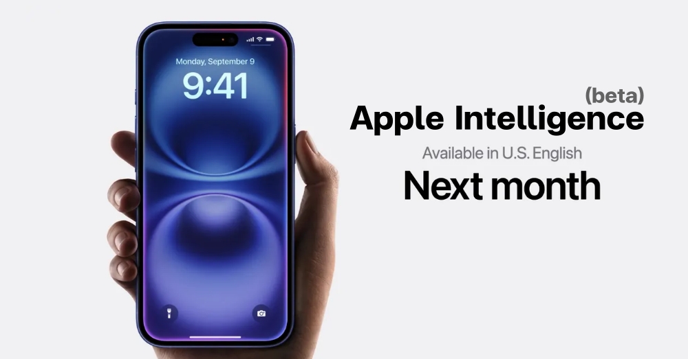 Apple Intelligence beta coming in October