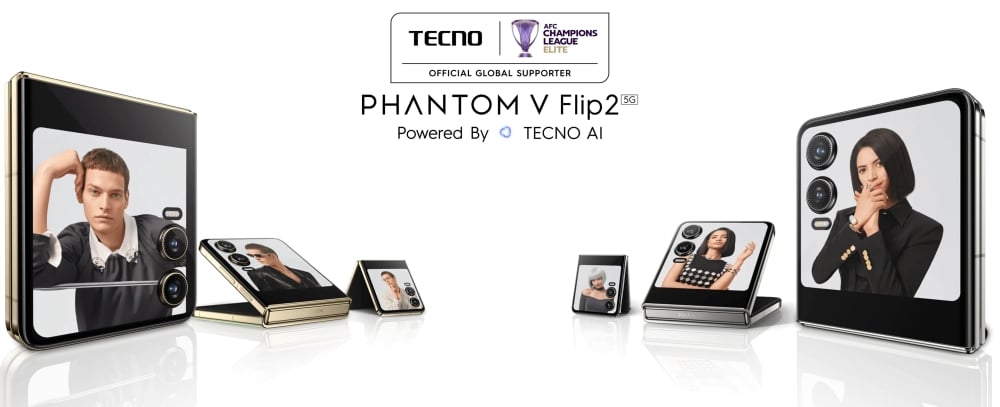 Tecno Phantom V Flip2 5G AI