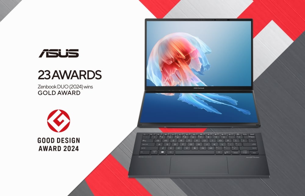 ASUS Earns 23 Honors at Good Design Awards 2024