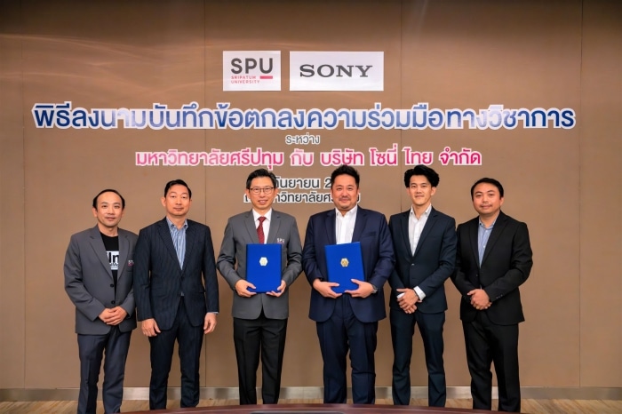 Sony Thai and Sripathum University train students to become film professionals.