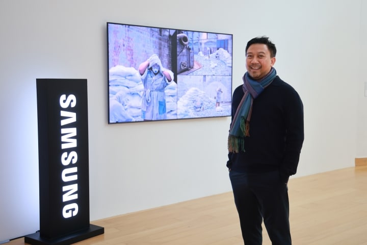 Samsung AI TV Bangkok Art Biennale 2024