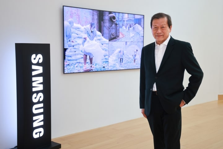 Samsung AI TV Bangkok Art Biennale 2024