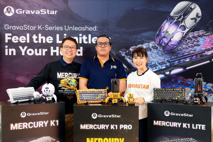 RTB joins hands with JIB to launch Mercury X-Series wireless gaming mouse and Mercury K1 Pro in new colors Battle-Worn Yellow and Galaxy Black