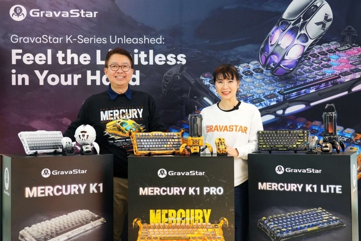 RTB joins hands with JIB to launch Mercury X-Series wireless gaming mouse and Mercury K1 Pro in new colors Battle-Worn Yellow and Galaxy Black