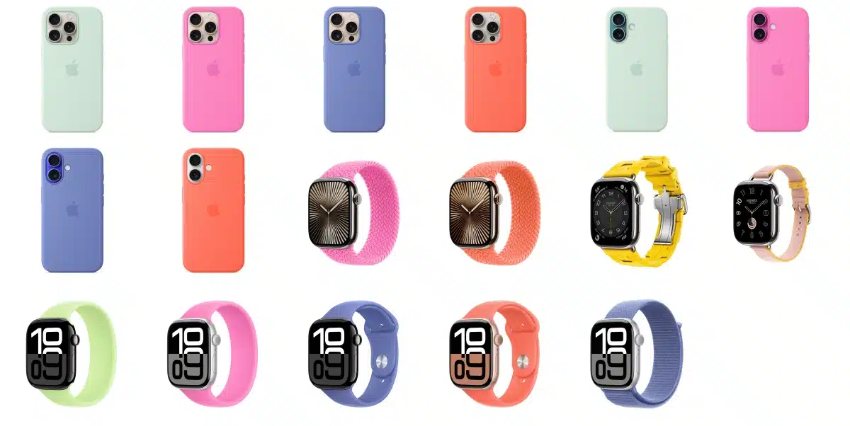 Apple unveils new spring colors for iPhone 16 series cases and Apple Watch bands