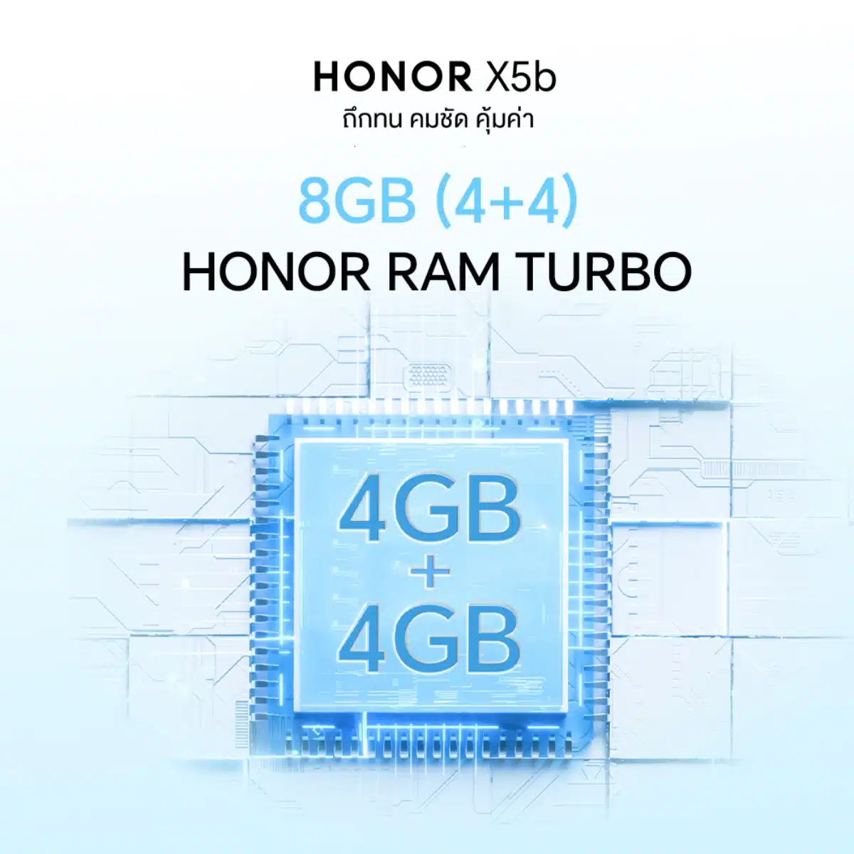 HONOR X5b Plus launched at a price of 3299 baht